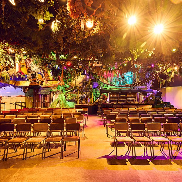 Ouwehands Dierenpark - Junglezaal theateropstelling