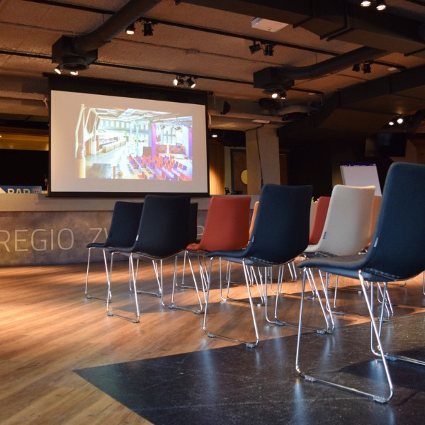 Zaal theater opstelling