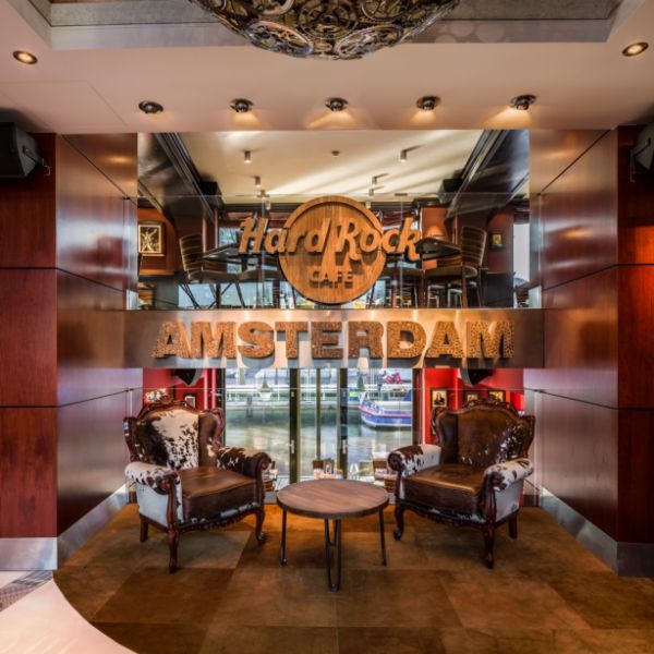 Hard Rock Cafe Amsterdam Lobby