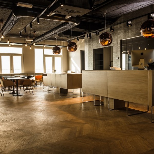 Amadi panorama hotel Amsterdam - receptie