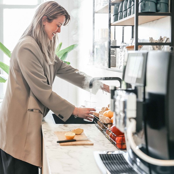 Huize Marlot - koffie hoek