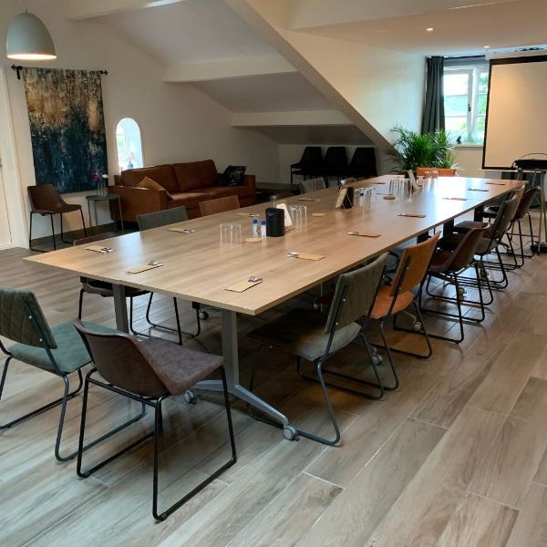 Theehuis 't Groeneveld - Blok opstelling