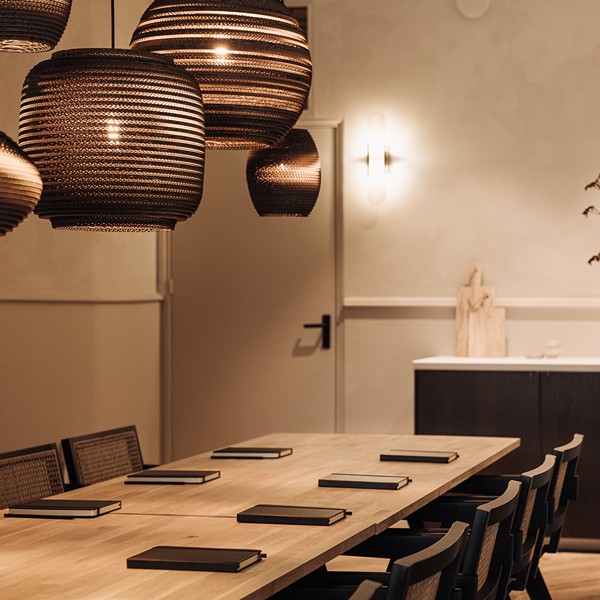 Studio Lindengracht - Zaal lange tafel