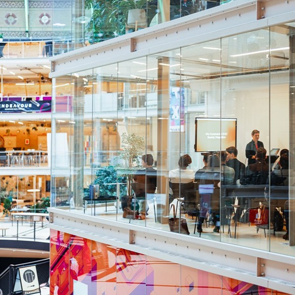 De Koepel Haarlem - glaze meetingroom koepel