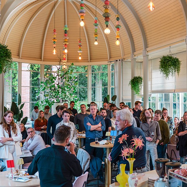 Oranjerie de schaffelaar binnen borrel