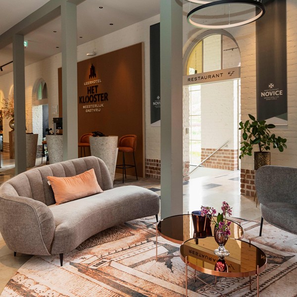 Leerhotel - zitkamer
