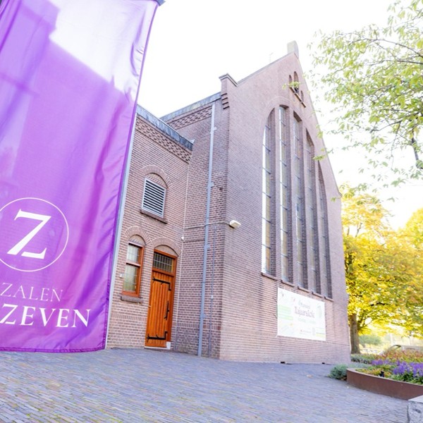 De Zalen van Zeven - Zandweg - vooraanzicht