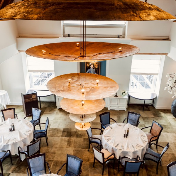 Karel V Bovenaanzicht restaurant