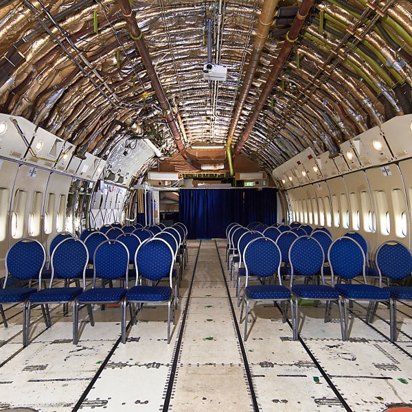 Luchtvaartmuseum Aviodrome Boing 747 Vrachtruim