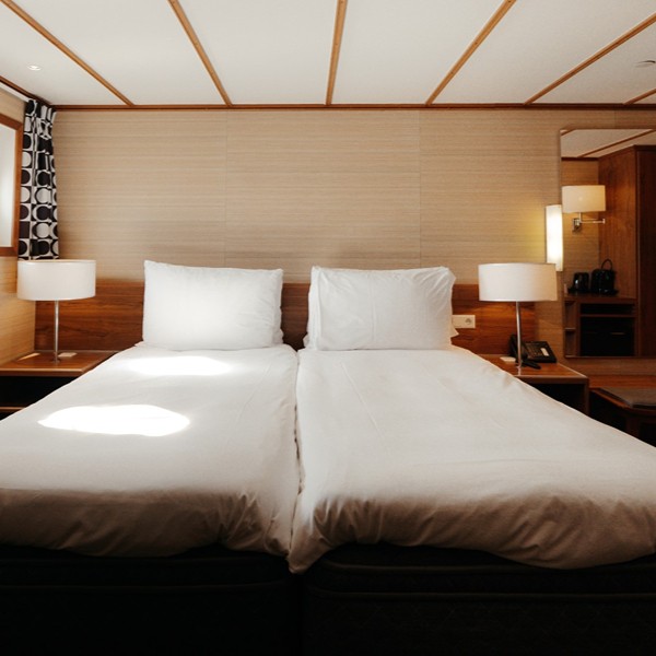 SS Rotterdam - hotelkamer