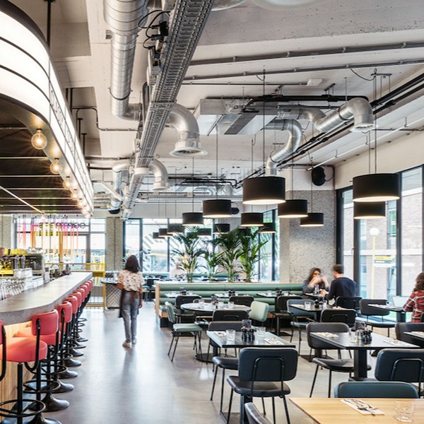 3. The Student Hotel Amsterdam West restaurant