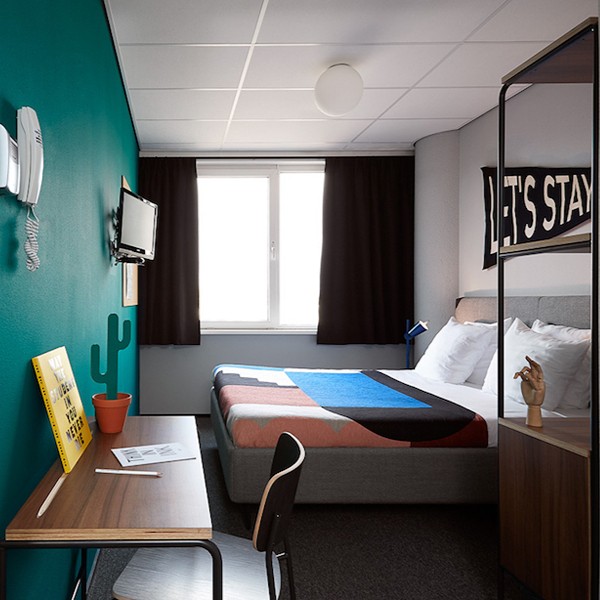 4. The Student Hotel Amsterdam West hotelkamer