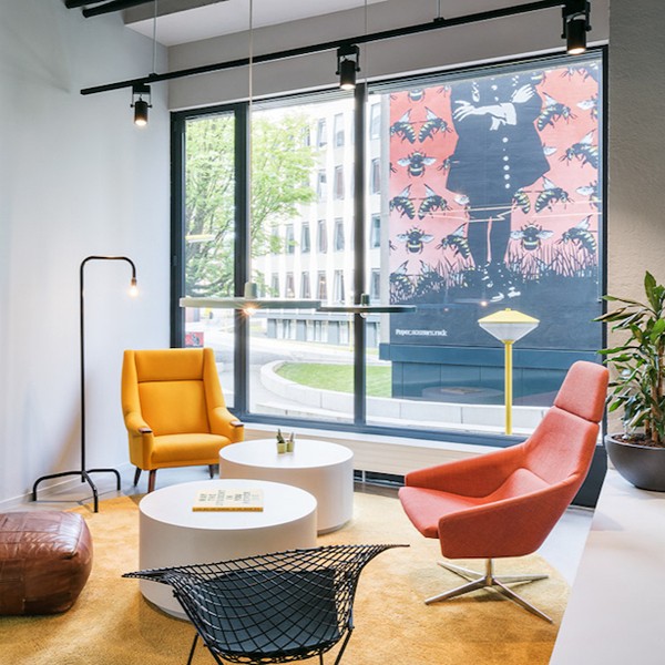 7. The Student Hotel Amsterdam West lounge