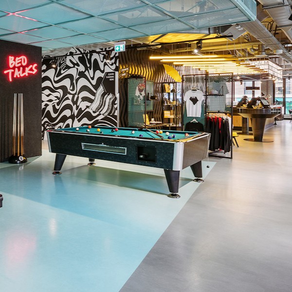 9. The Student Hotel Amsterdam West playroom