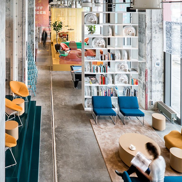 6. The Student Hotel Maastricht lobby