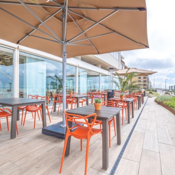 De Baak Seaside - Terras