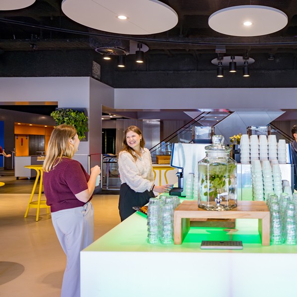 Jaarbeurs MeetUp - koffiecorner